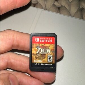 Nintendo Switch Zelda Game Card - Red and Black